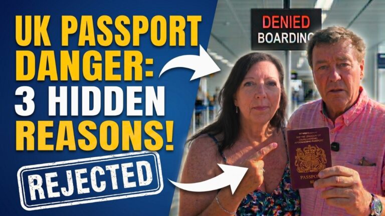 UK Passport Warning: 3 Hidden Reasons You’ll Be Denied Boarding in 2026